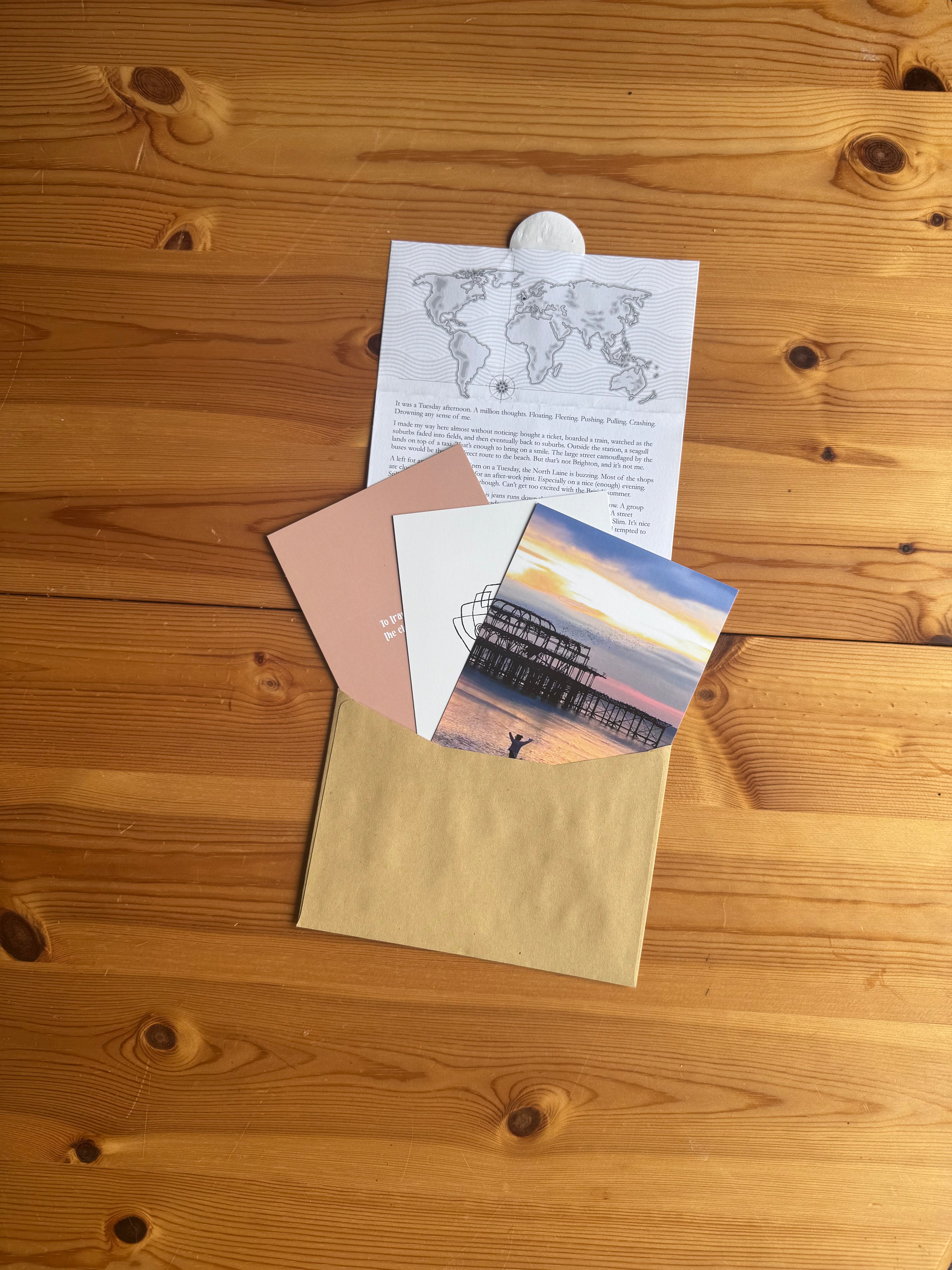 This Is Not A Postcard: Monthly Snail Mail Subscription